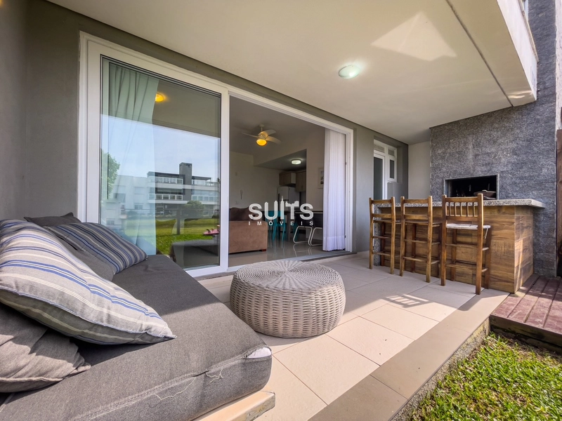 Apartamento giardino na beira do lago no cond. Rossi Atlântida: 5ª foto da galeria de imagens do imóvel