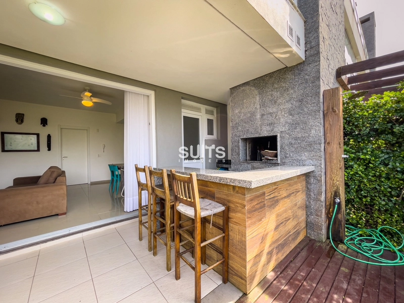 Apartamento giardino na beira do lago no cond. Rossi Atlântida: 7ª foto da galeria de imagens do imóvel