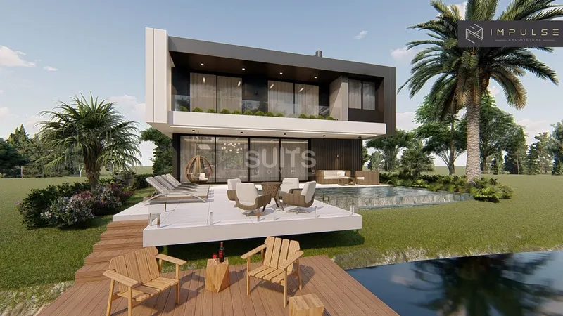 Linda casa de alto padrão no condomínio Sense: 2ª foto da galeria de imagens do imóvel