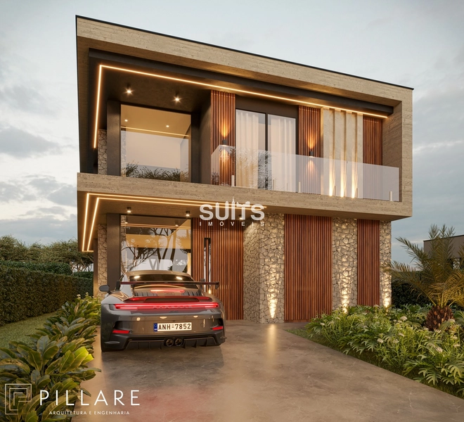 Excelente sobrado à venda no condomínio Allure: 4ª foto da galeria de imagens do imóvel