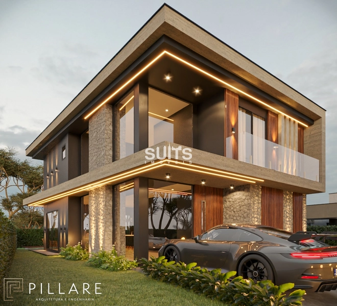 Excelente sobrado à venda no condomínio Allure: 1ª foto da galeria de imagens do imóvel