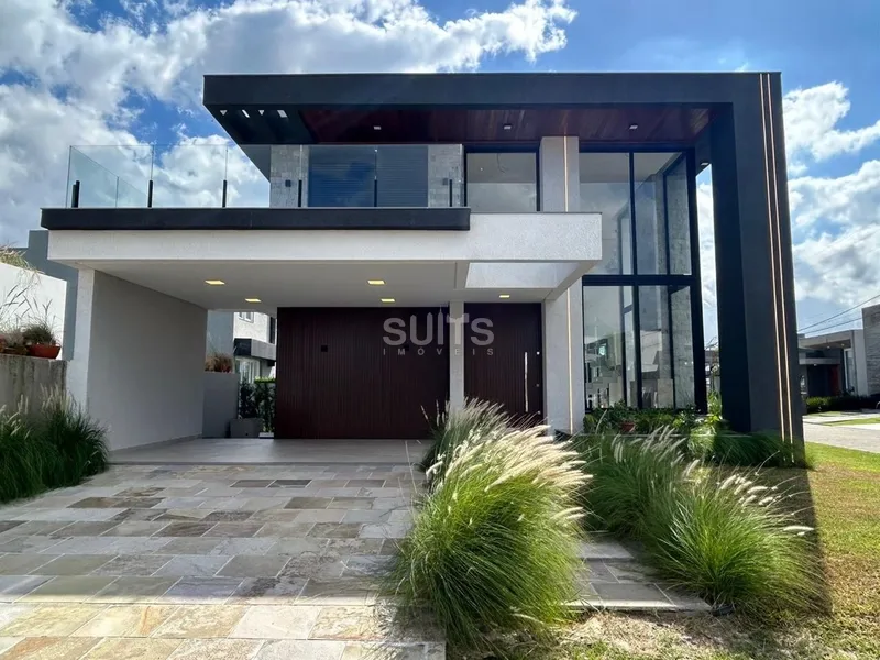 Excelente sobrado de esquina à venda no condomínio Blue: 1ª foto da galeria de imagens do imóvel