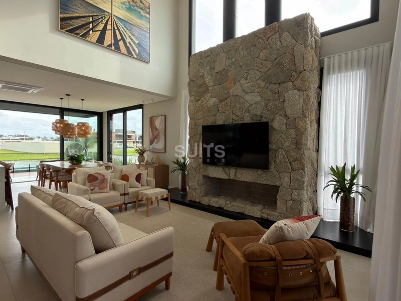 Excelente sobrado beira lago à venda no condomínio Amare: 4ª foto da galeria de imagens do imóvel