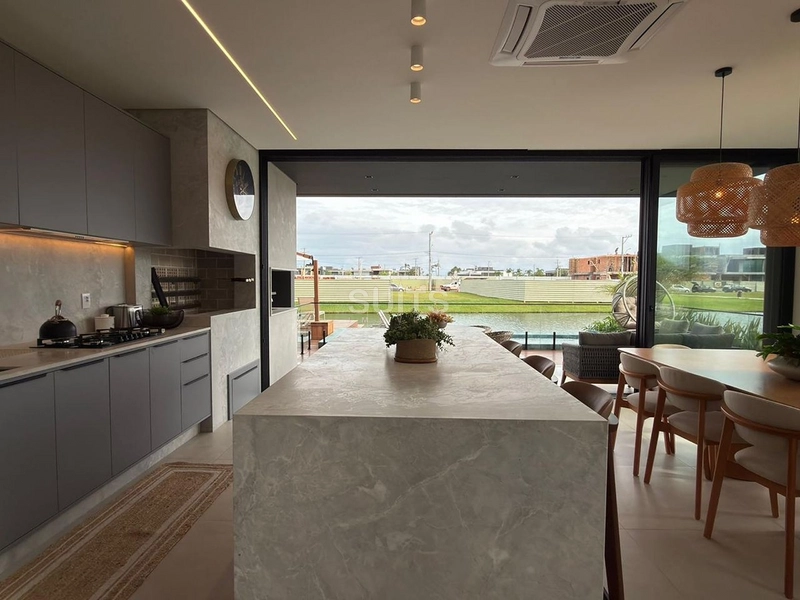 Excelente sobrado beira lago à venda no condomínio Amare: 6ª foto da galeria de imagens do imóvel