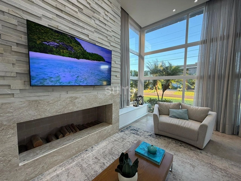 Excelente casa térrea beira lago no condomínio Enseada Lagos : 5ª foto da galeria de imagens do imóvel