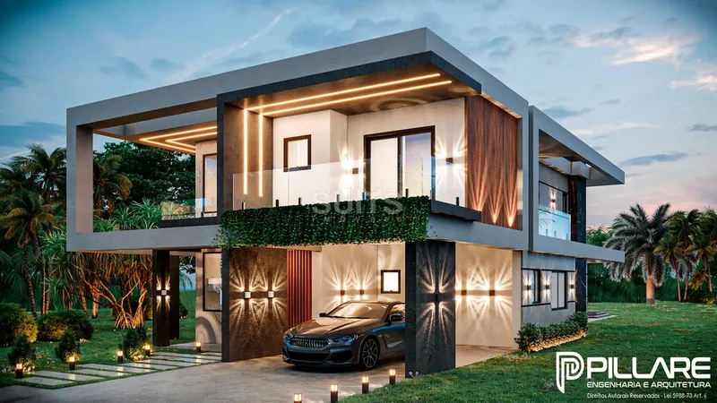 Magnífico sobrado com vista para o lago no condomínio Riviera: 2ª foto da galeria de imagens do imóvel