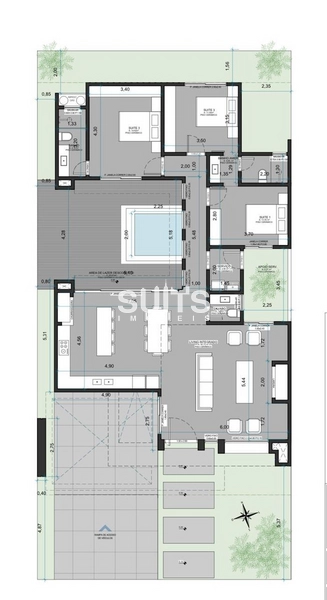 Excelente casa térrea à venda no condomínio Allure Beach: 2ª foto da galeria de imagens do imóvel