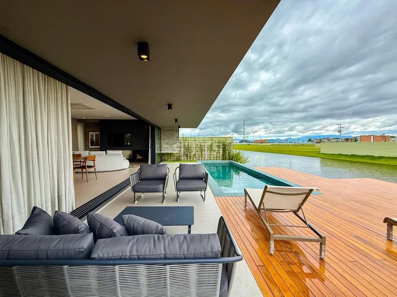 Excelente sobrado beira lago à venda no condomínio Amare Home Resort: 14ª foto da galeria de imagens do imóvel