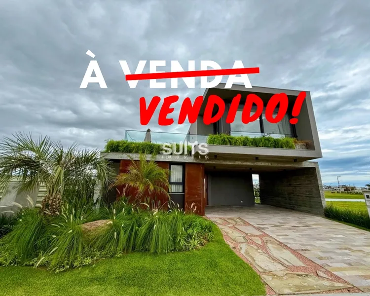 Excelente sobrado beira lago à venda no condomínio Amare Home Resort: 1ª foto da galeria de imagens do imóvel