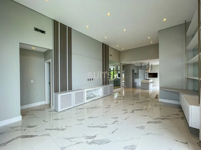 Belíssima casa de esquina no condomínio Blue: 3ª foto da galeria de imagens do imóvel