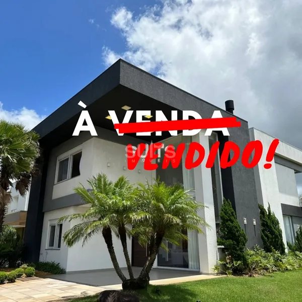 Excelente sobrado na beira do lago no condomínio Las Palmas: 1ª foto da galeria de imagens do imóvel