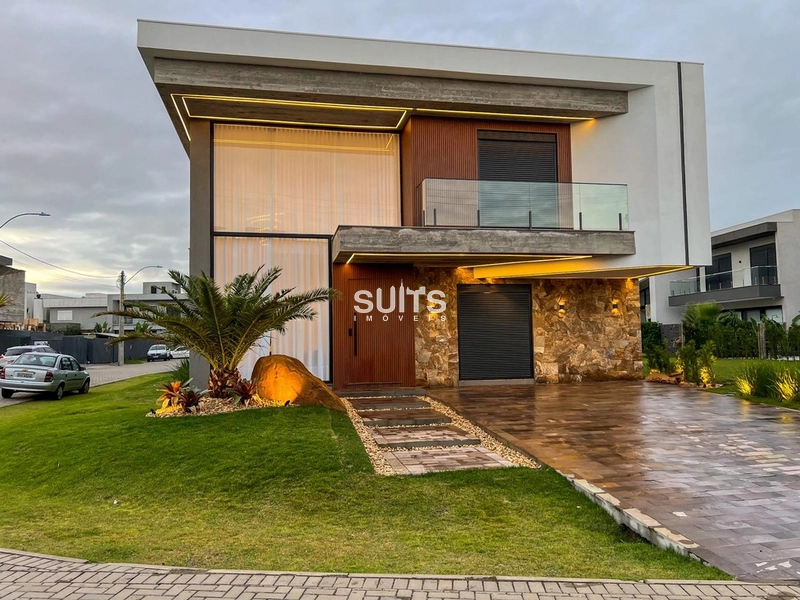 Excelente sobrado de esquina no condomínio Sunset: 3ª foto da galeria de imagens do imóvel