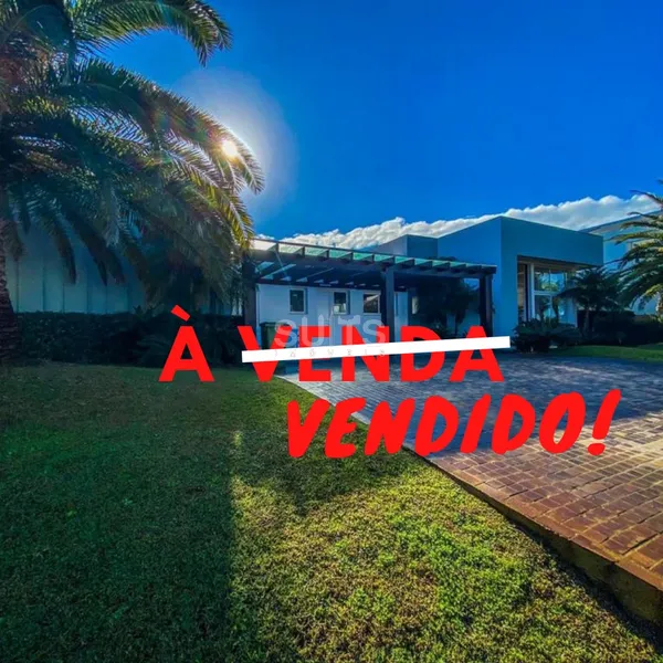 Excelente casa térrea com 02 lotes no Condomínio Enseada: 1ª foto da galeria de imagens do imóvel