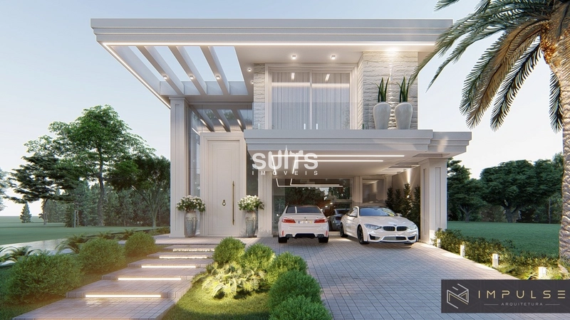 Excelente sobrado à venda no condomínio Condado de Capão: 1ª foto da galeria de imagens do imóvel