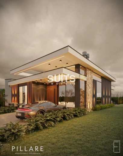 Excelente casa à térrea à venda no condomínio Blue: 1ª foto da galeria de imagens do imóvel