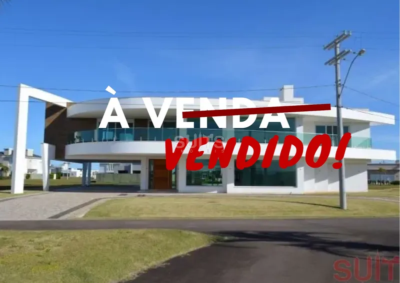 Magnífico Sobrado de Alto Padrão no Condomínio Enseada Lagos: 1ª foto da galeria de imagens do imóvel