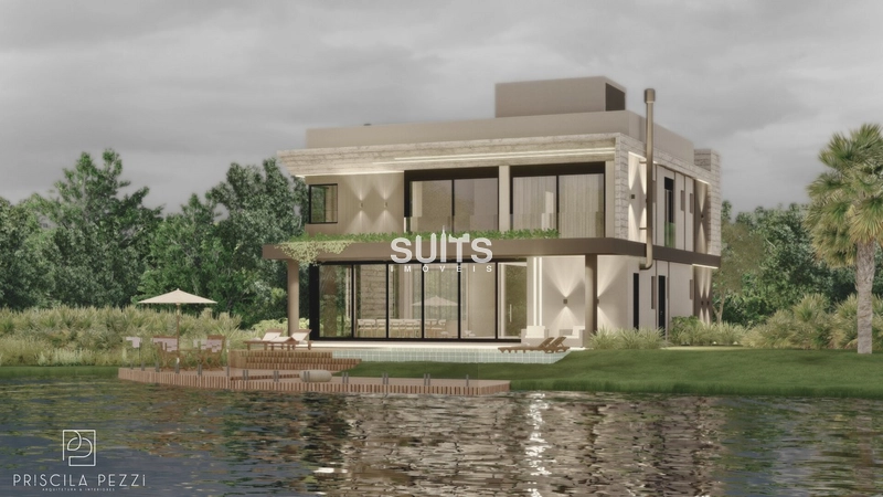 Belíssimo sobrado beira lago no condomínio Amare Home Resort: 4ª foto da galeria de imagens do imóvel