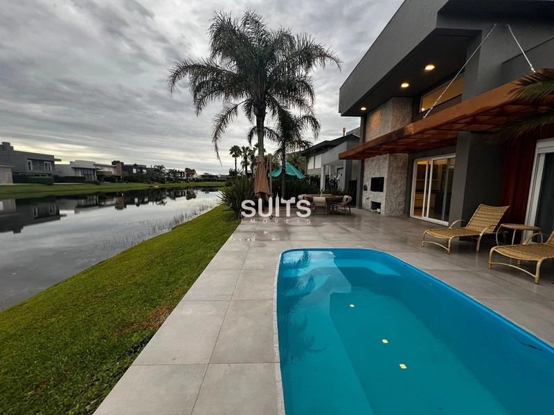 EXCELENTE CASA TERREA BEIRA LAGO CONDOMINIO ENSEADA: 9ª foto da galeria de imagens do imóvel