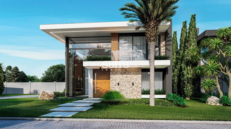 Sobrado de esquina à venda no condomínio Sunset: 1ª foto da galeria de imagens do imóvel