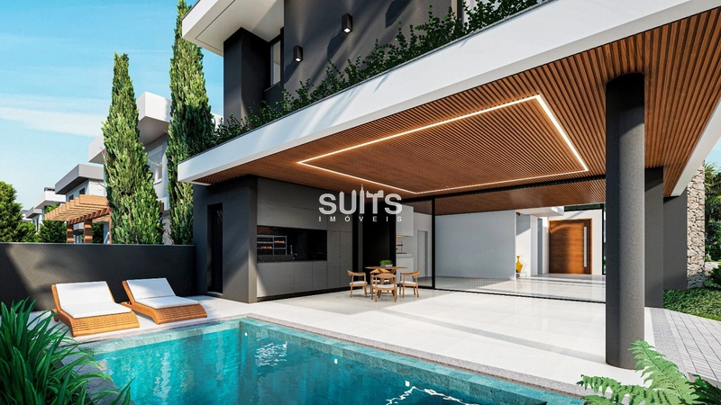 Sobrado de esquina à venda no condomínio Sunset: 3ª foto da galeria de imagens do imóvel