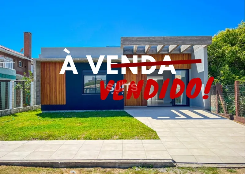 Linda casa nova na praia da Noiva do Mar em Xangri-Lá: 1ª foto da galeria de imagens do imóvel