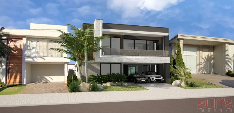 Mansão beira lago de alto padrão no condomínio Enseada: 4ª foto da galeria de imagens do imóvel