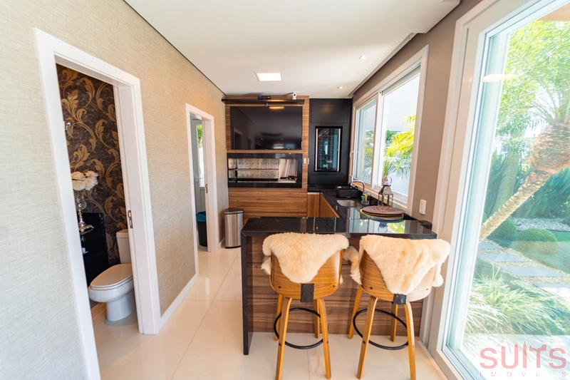 Excelente sobrado beira lago no condomínio Enseada: 43ª foto da galeria de imagens do imóvel