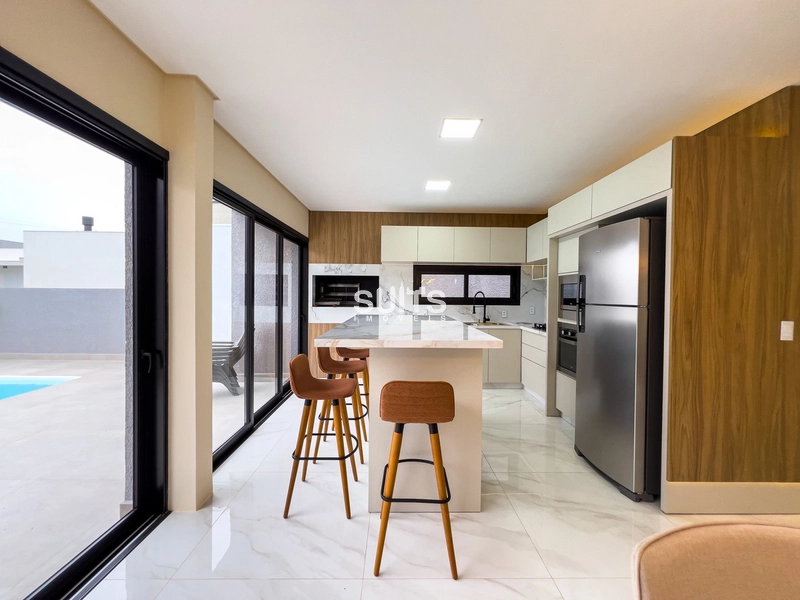 Excelente sobrado novo no condomínio Sunset: 12ª foto da galeria de imagens do imóvel