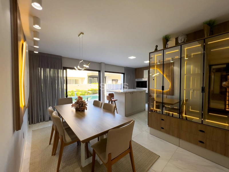 Excelente sobrado novo no condomínio Sunset: 9ª foto da galeria de imagens do imóvel