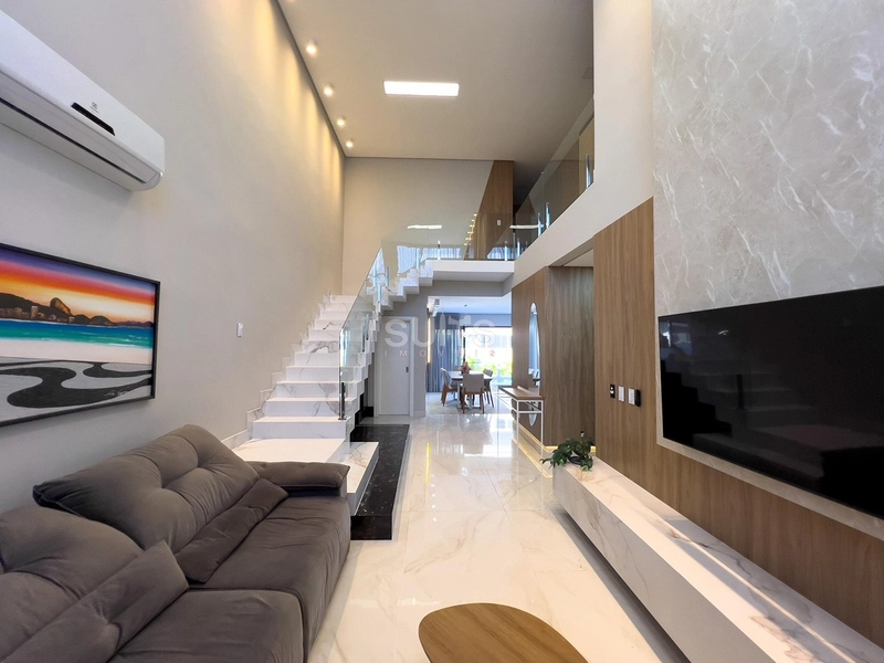 Excelente sobrado novo no condomínio Sunset: 8ª foto da galeria de imagens do imóvel