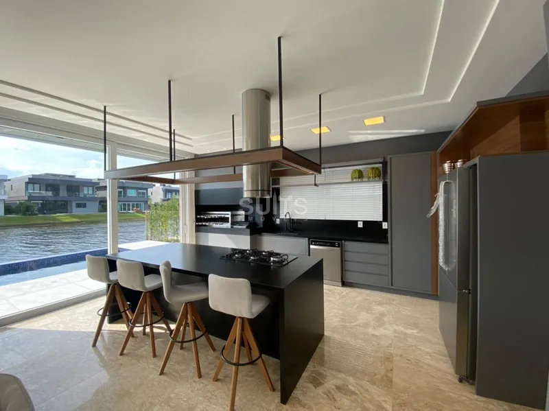 Mansão de luxo beira lago no Condomínio Enseada Lagos: 7ª foto da galeria de imagens do imóvel