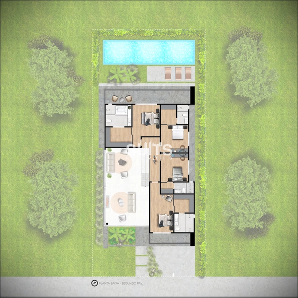 Excelente sobrado à venda no condomínio Capão Ilhas: 16ª foto da galeria de imagens do imóvel