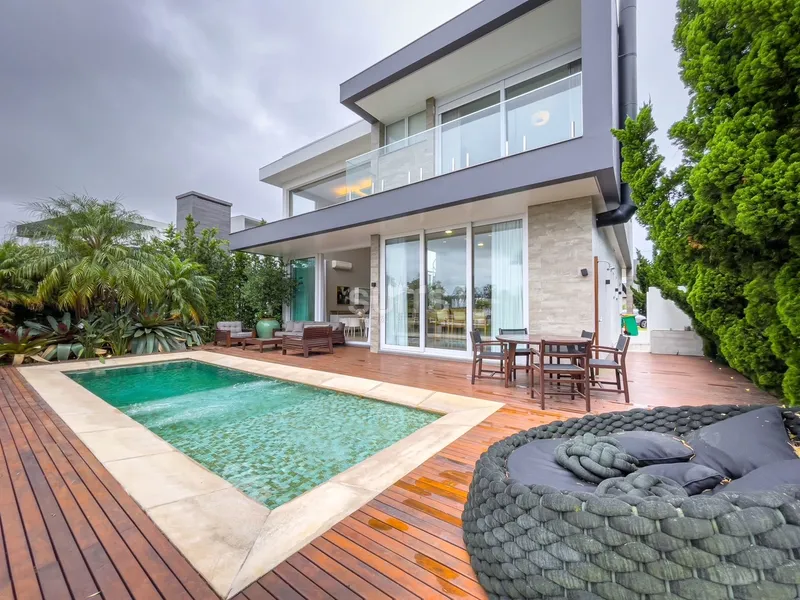 Incrível sobrado beira lago no condomínio Malibu: 23ª foto da galeria de imagens do imóvel