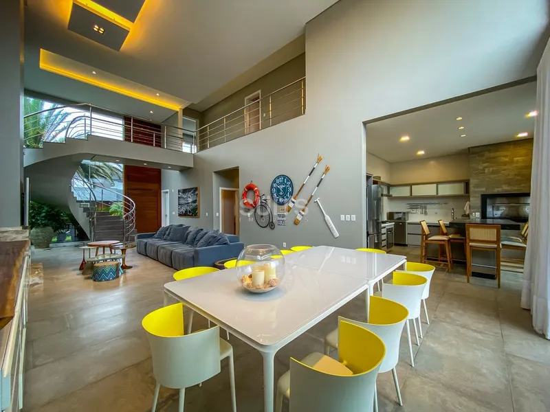 Incrível sobrado beira lago no condomínio Malibu: 9ª foto da galeria de imagens do imóvel
