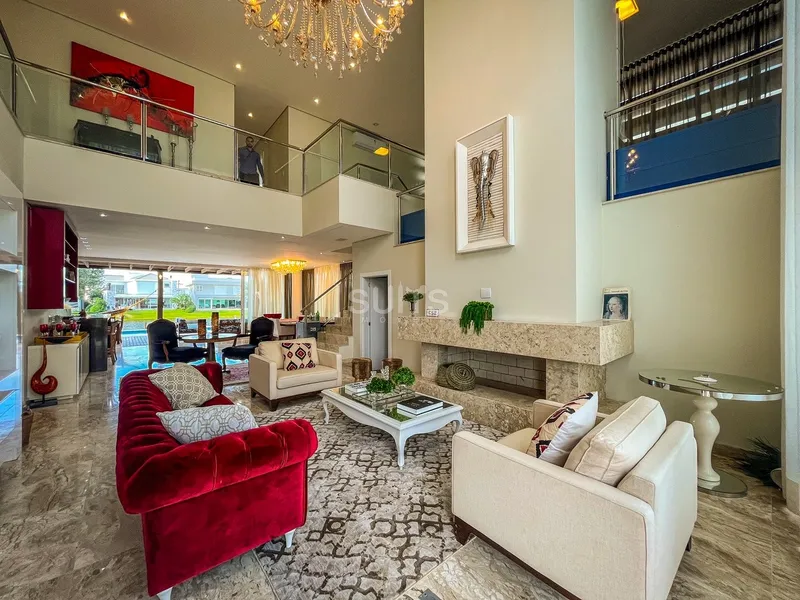 Excelente sobrado beira lago no Condomínio Enseada: 3ª foto da galeria de imagens do imóvel