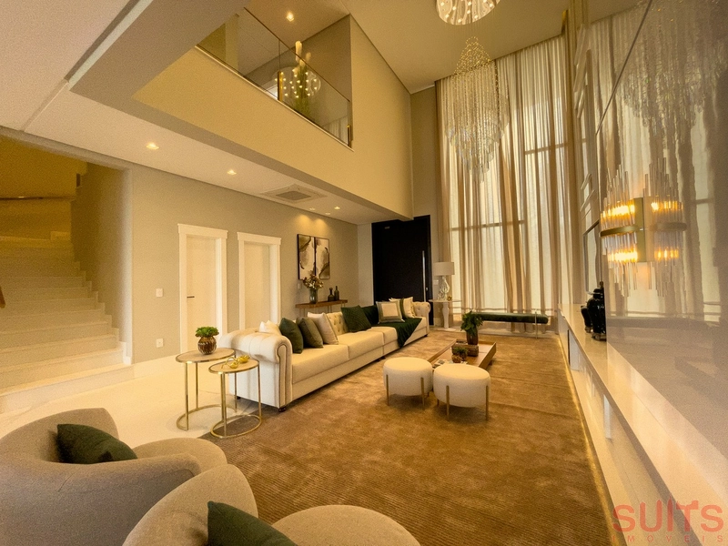 Belíssima mansão Neoclássica beira lago no condomínio Sense: 13ª foto da galeria de imagens do imóvel