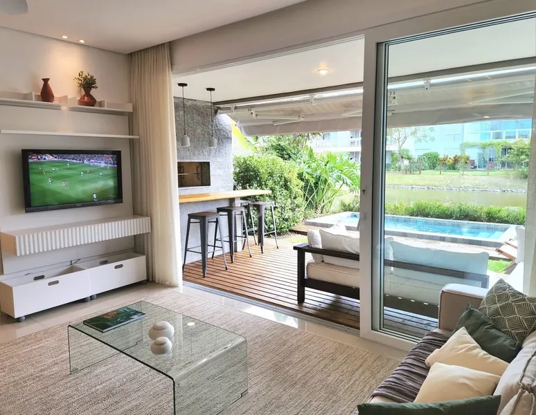 Belíssimo giardino com piscina no condomínio Rossi de Atlântida: 15ª foto da galeria de imagens do imóvel