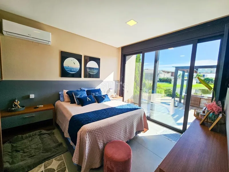 Linda casa mobiliada e decorada no Condomínio Enseada: 15ª foto da galeria de imagens do imóvel