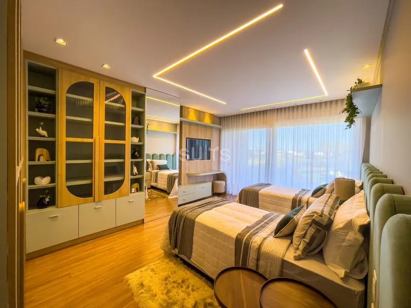 Incrível mansão mobiliada e decorada no condomínio Enseada: 45ª foto da galeria de imagens do imóvel