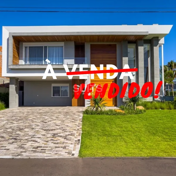 Incrível mansão mobiliada e decorada no condomínio Enseada: 1ª foto da galeria de imagens do imóvel