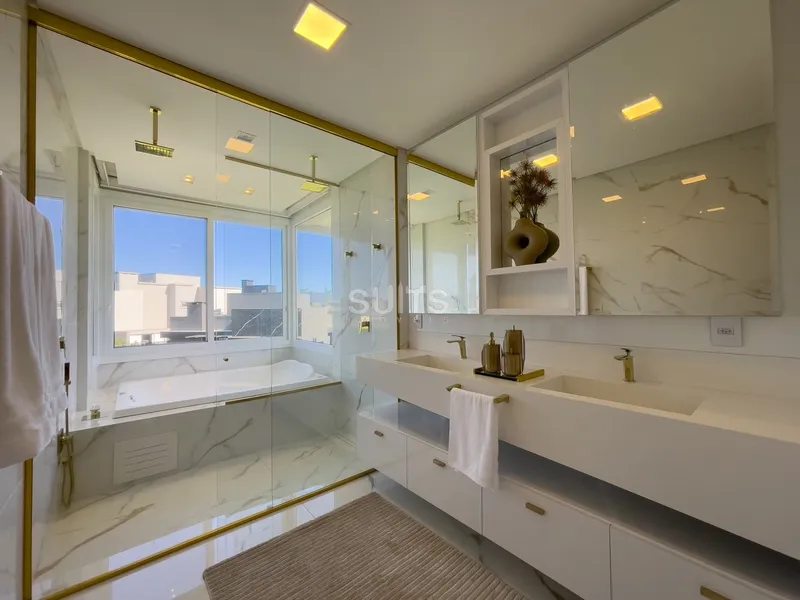 Incrível mansão mobiliada e decorada no condomínio Enseada: 43ª foto da galeria de imagens do imóvel