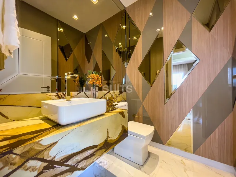 Incrível mansão mobiliada e decorada no condomínio Enseada: 19ª foto da galeria de imagens do imóvel