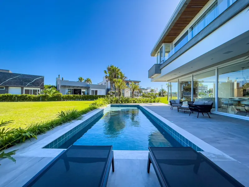 Incrível mansão mobiliada e decorada no condomínio Enseada: 7ª foto da galeria de imagens do imóvel