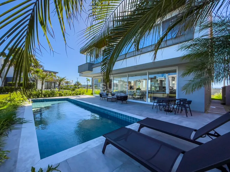 Incrível mansão mobiliada e decorada no condomínio Enseada: 6ª foto da galeria de imagens do imóvel