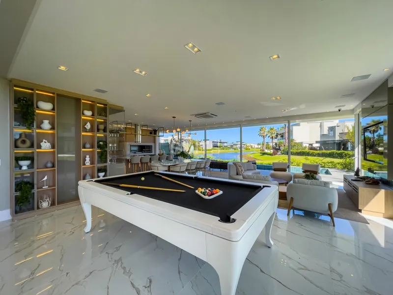 Incrível mansão mobiliada e decorada no condomínio Enseada: 13ª foto da galeria de imagens do imóvel