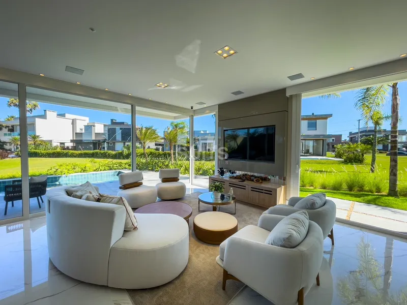 Incrível mansão mobiliada e decorada no condomínio Enseada: 16ª foto da galeria de imagens do imóvel