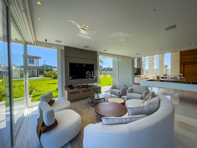 Incrível mansão mobiliada e decorada no condomínio Enseada: 18ª foto da galeria de imagens do imóvel