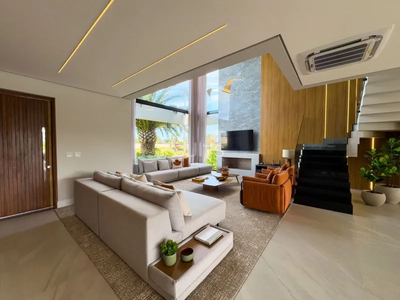 Mansão beira lago com padrão AAA no condomínio Enseada: 6ª foto da galeria de imagens do imóvel