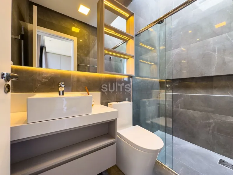 Mansão beira lago com padrão AAA no condomínio Enseada: 54ª foto da galeria de imagens do imóvel