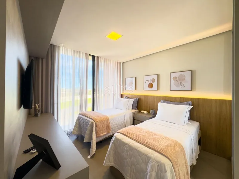 Mansão beira lago com padrão AAA no condomínio Enseada: 57ª foto da galeria de imagens do imóvel